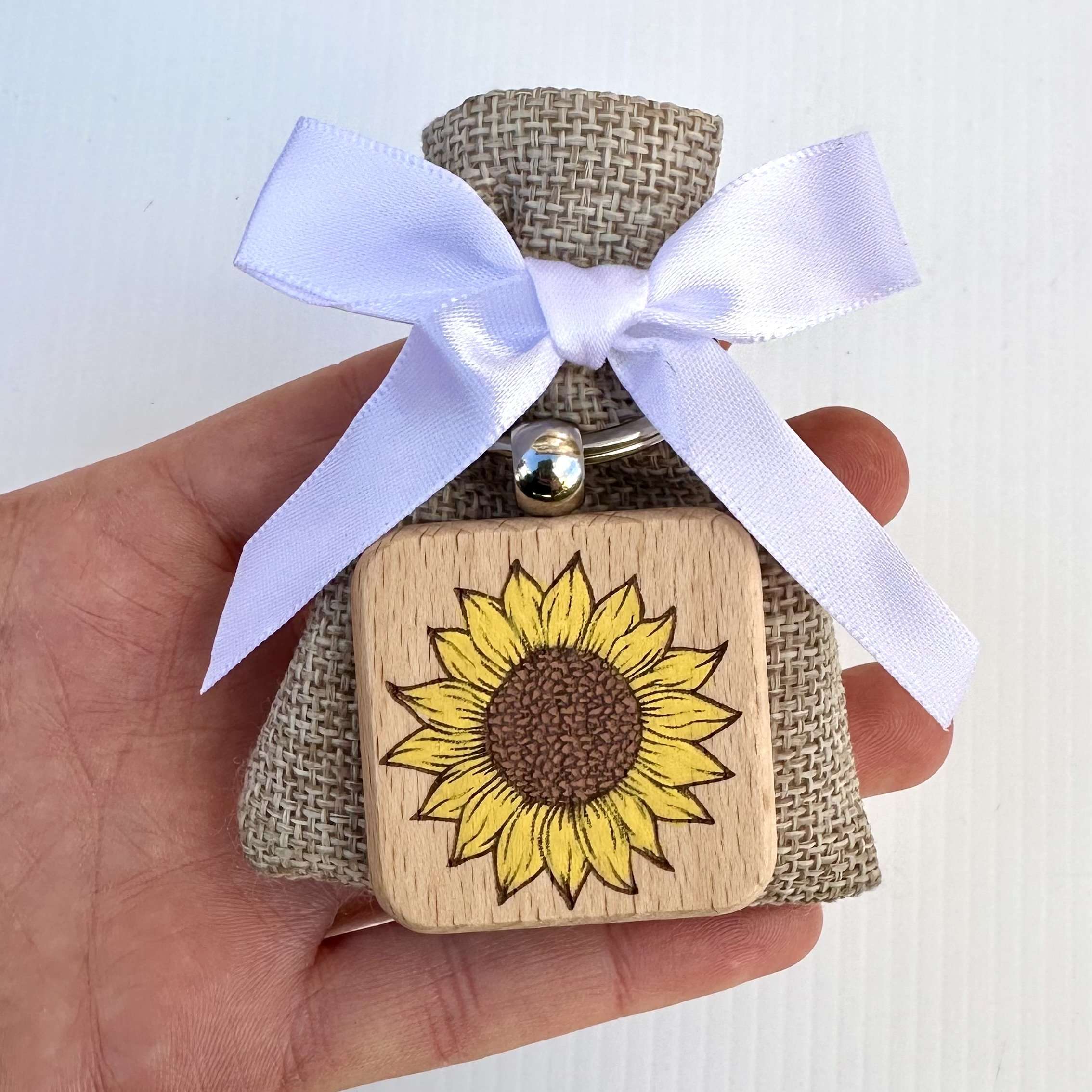 Bomboniere Matrimonio Tema Girasole Country Chic