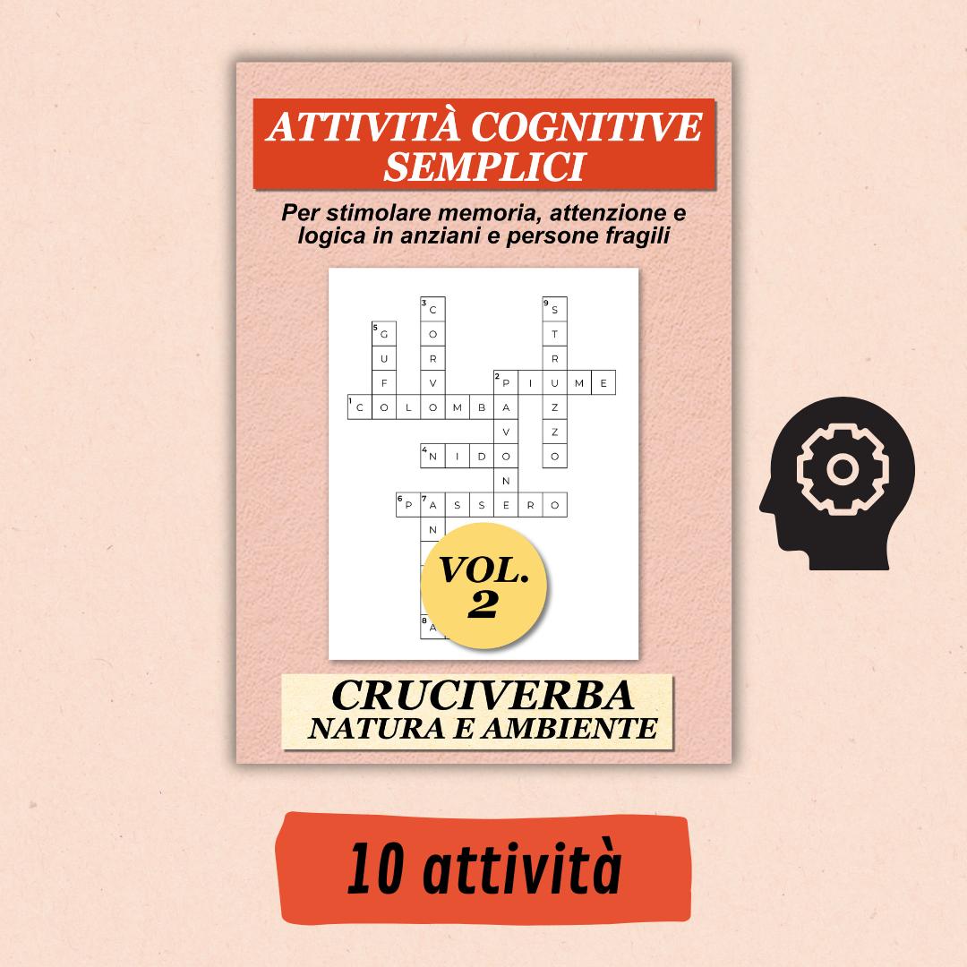 Cruciverba per anziani da stampare – Natura e Ambiente