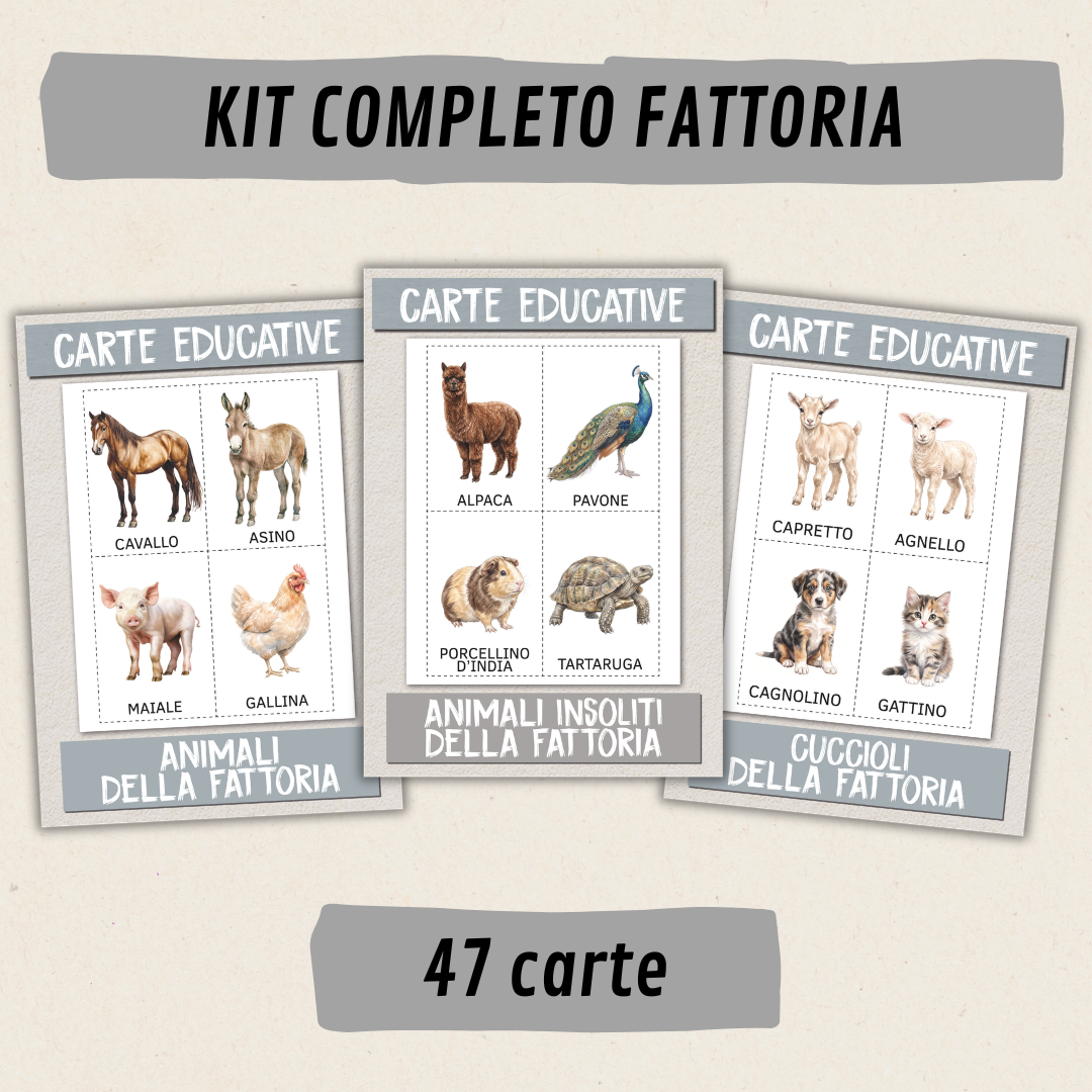 Animali della Fattoria GIOCHI