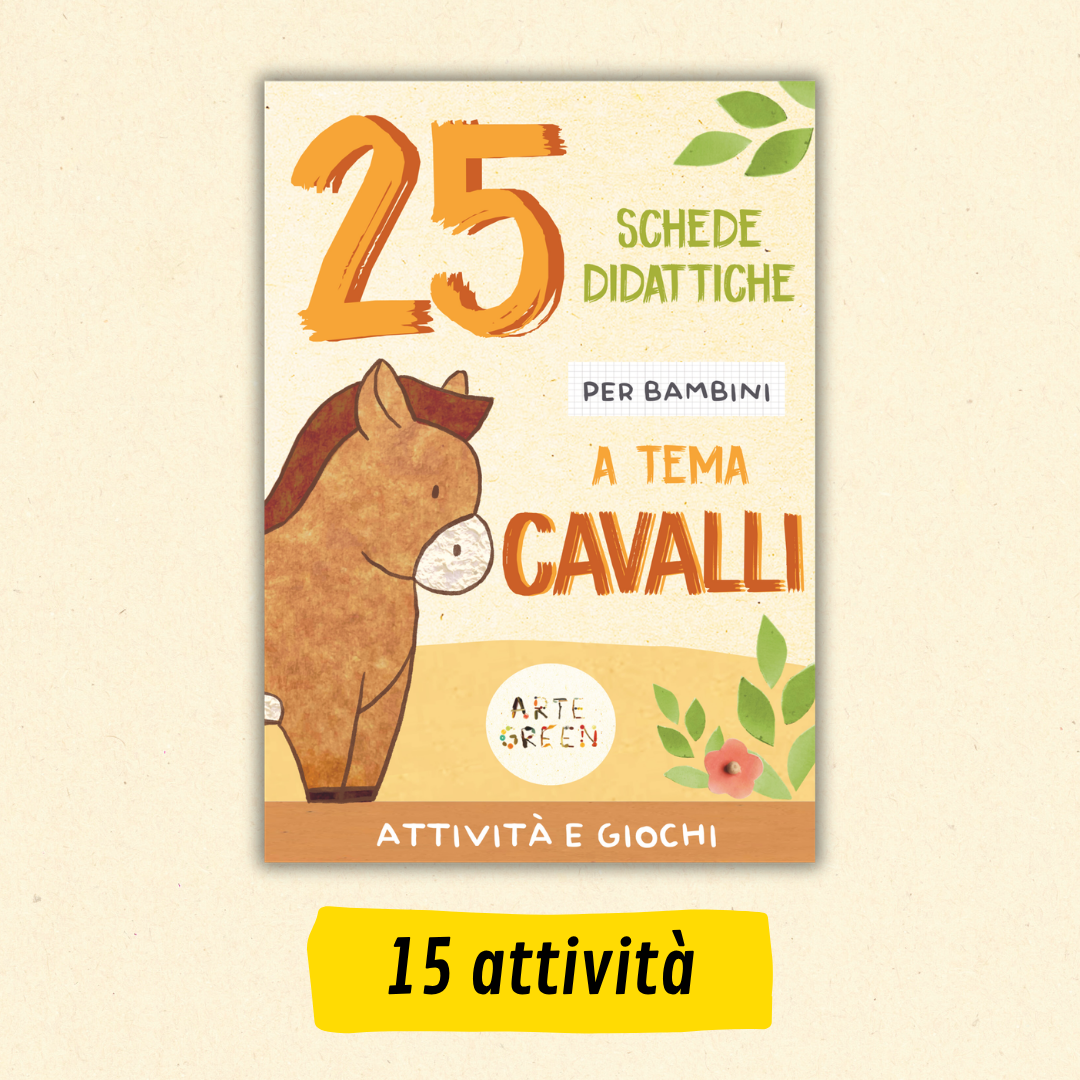 Schede didattiche cavalli – Attività e giochi