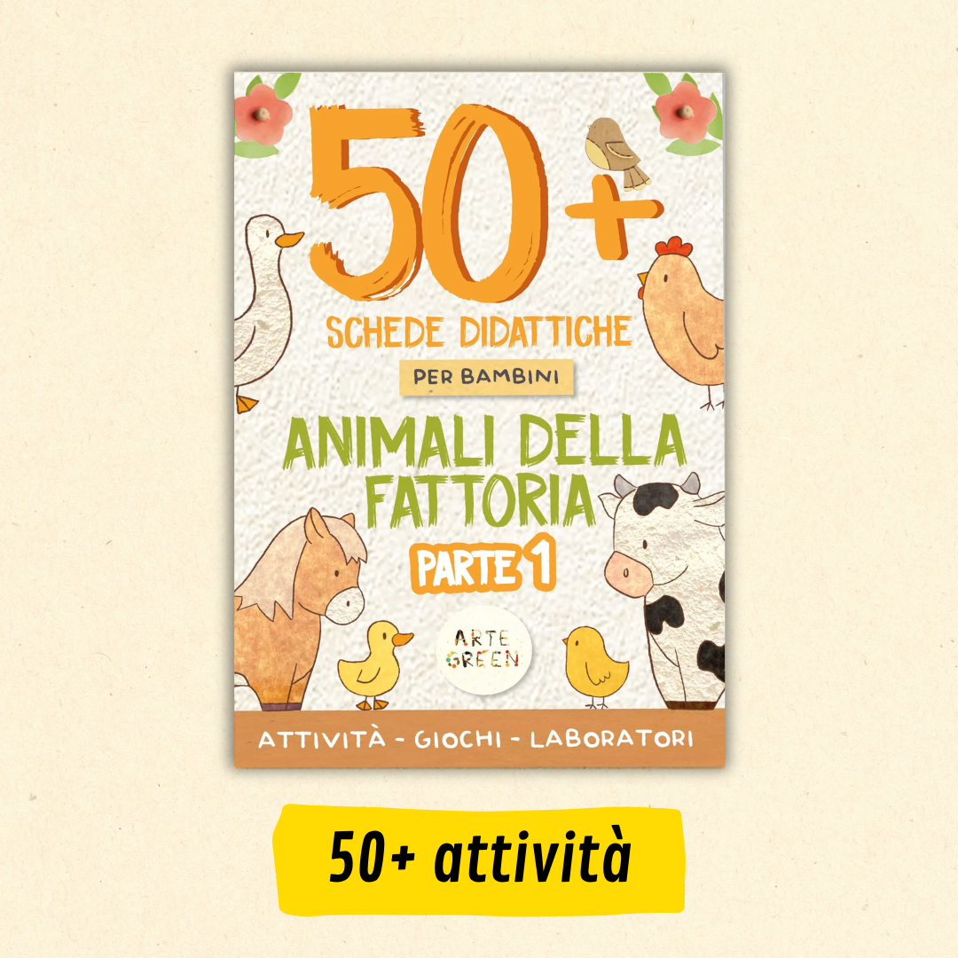 Schede didattiche animali della fattoria – attività, giochi e laboratori
