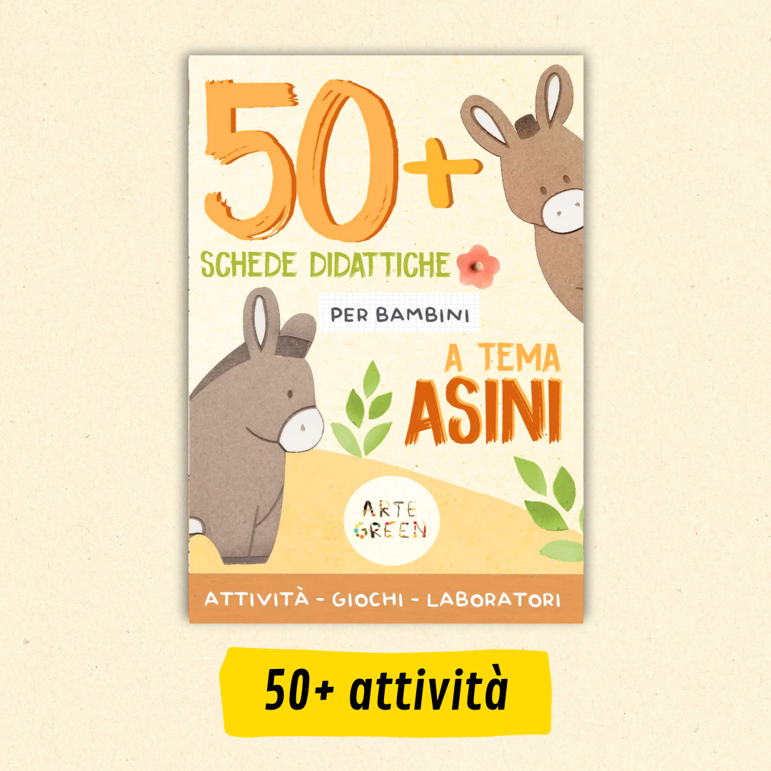 Schede didattiche asini – attività, giochi e laboratori