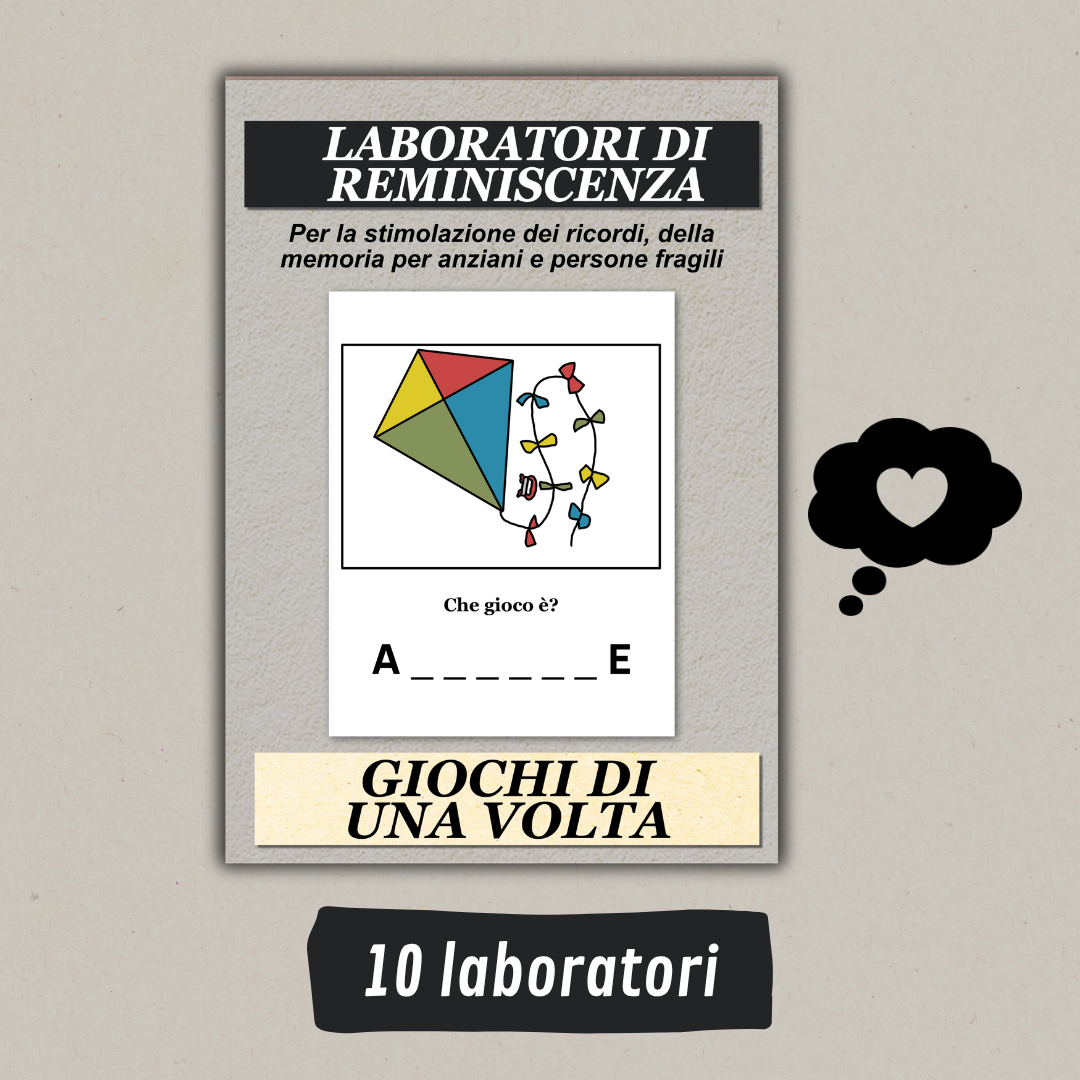 Giochi di una volta dei nonni – Laboratorio di Reminiscenza