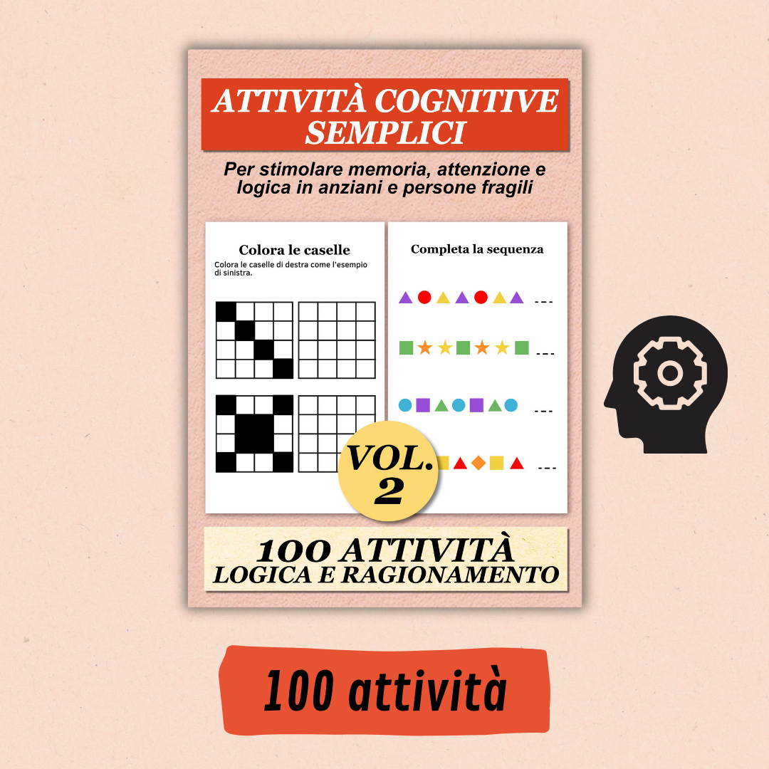Attenzione pdf schede esercizi cognitivi da scaricare – Vol.2